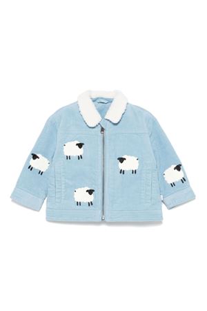 giacca in cotone blu STELLA McCARTNEY KIDS | TV2537Z0829670